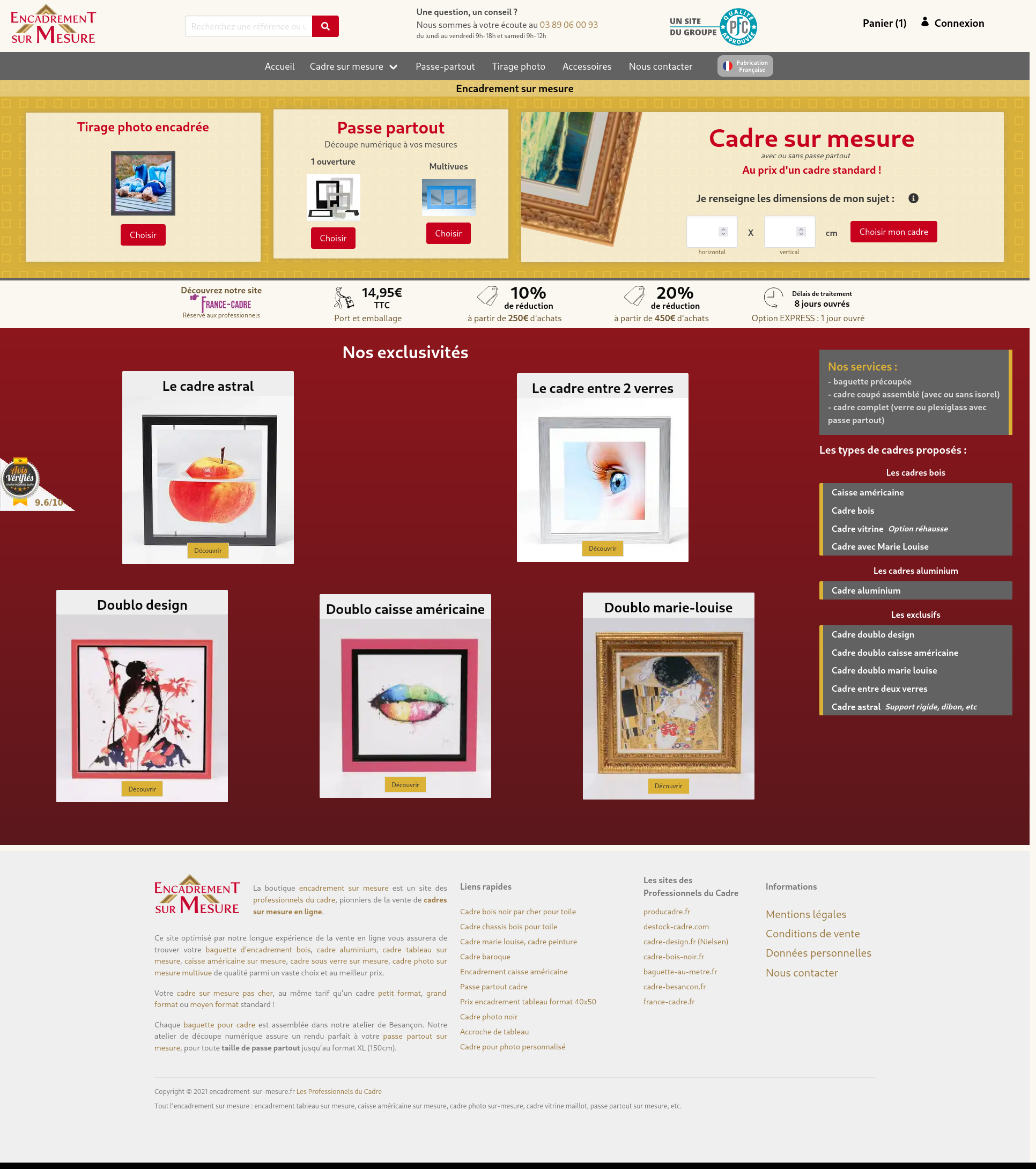 Interface Cadre 1