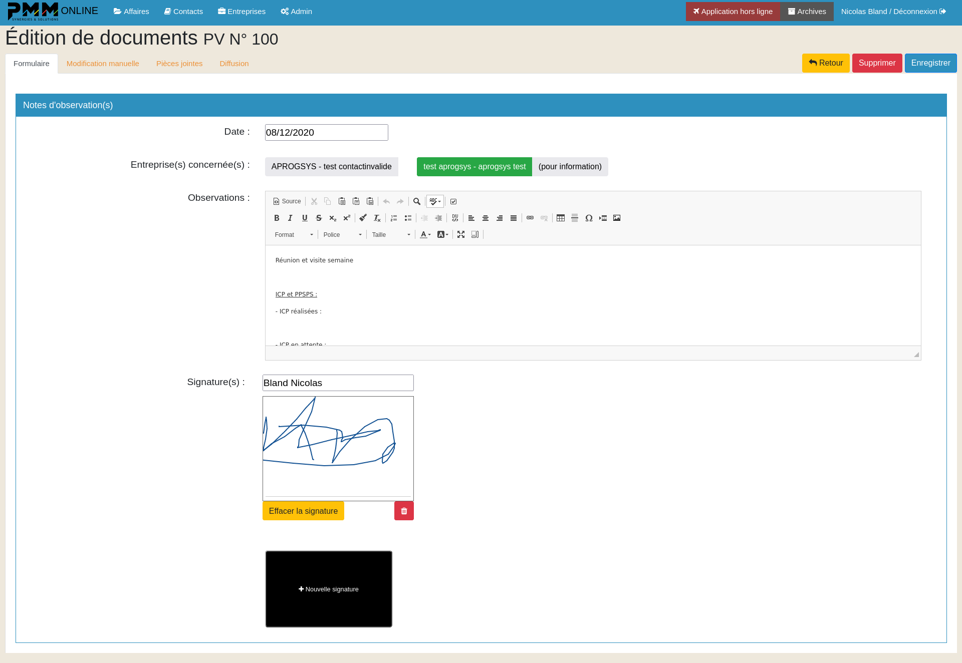 Interface PMM 3